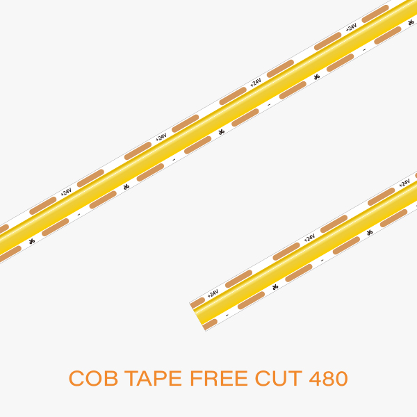 COB TAPE FREE CUT 480(6mm)-单色系列